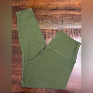 Lululemon Align High-Rise Leggings 25” – Green Twill (Size 10)